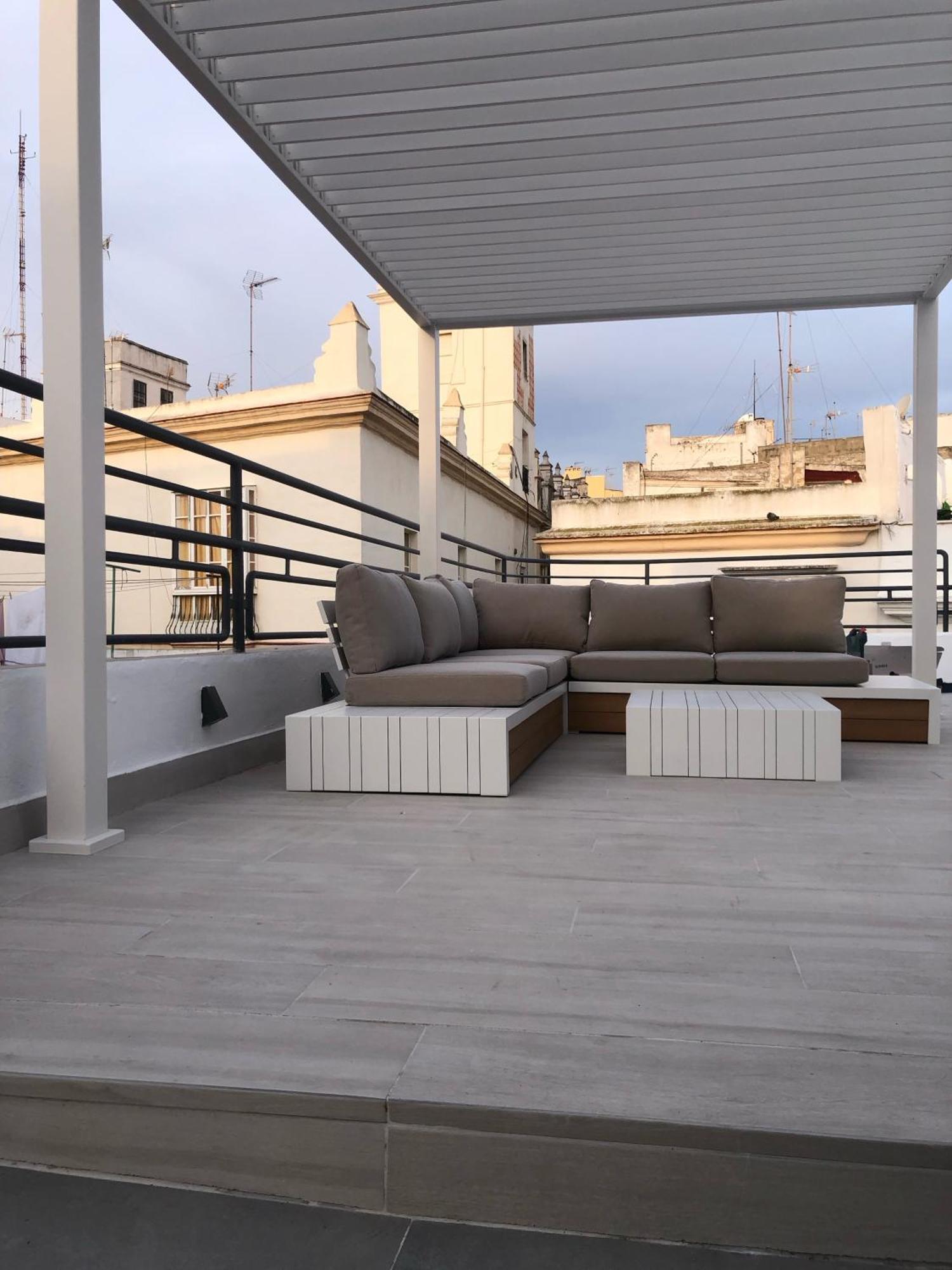 Apartamentos Gadir Centro Cádiz Exteriör bild